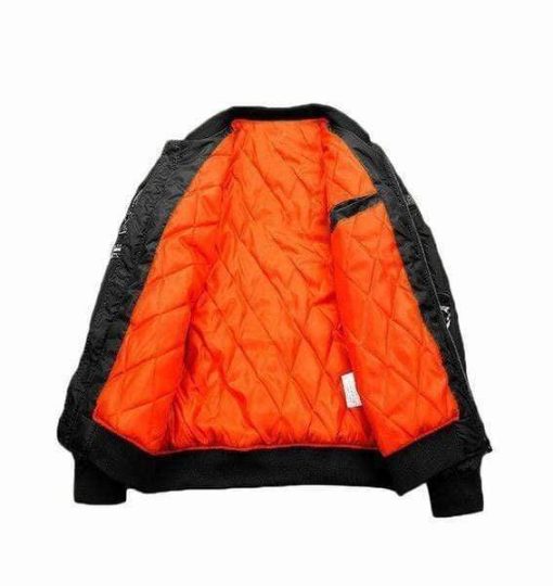 Hoodie NYLON-BLEND BOMBER JACKET PORTHOS HD-AT02101903-BJK Bomber