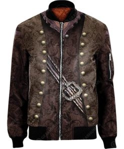 Hoodie NYLON-BLEND BOMBER JACKET PORTHOS HD-AT02101903-BJK Bomber Jacket Bomber S 