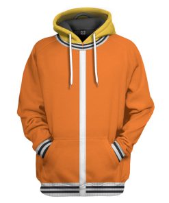 Gearhumans 3D Minions Bob Orange Custom Hoodie Tshirt Apparel