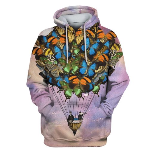 Hot Air Balloon Custom T-shirt - Hoodies Apparel HD-GH110537 3D Custom Fleece Hoodies Hoodie S