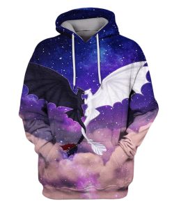 How To Train Your Dragon Custom T-shirt - Hoodies Apparel HD-MV110643 3D Custom Fleece Hoodies Hoodie S 