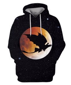 How To Train Your Dragon Custom T-shirt - Hoodies Apparel HD-MV110689 3D Custom Fleece Hoodies Hoodie S 