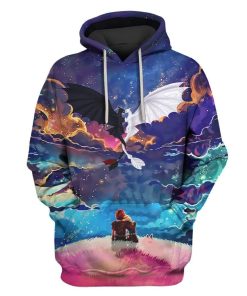 HOW TO TRAIN YOUR DRAGON Custom T-shirt - Hoodies Apparel HD-MV111356 3D Custom Fleece Hoodies Hoodie S 