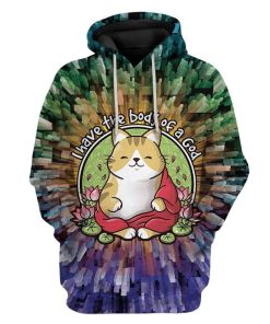 I Have The Body Of A Cat Custom T-Shirts Hoodies Apparel CT-AT1501201 3D Custom Fleece Hoodies Hoodie S 