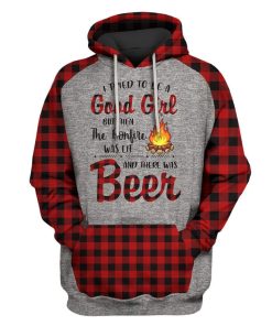I TRIED TO BE A GOOD GIRL Custom T-shirt - Hoodies Apparel HD-GH1106200 3D Custom Fleece Hoodies Hoodie S 