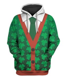 IRISH ST. PATRICK'S DAY Custom T-shirt - Hoodies Apparel HD-GH110671 3D Custom Fleece Hoodies Hoodie S 
