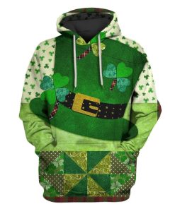 IRISH ST. PATRICK'S DAY Custom T-shirt - Hoodies Apparel HD-GH110692 3D Custom Fleece Hoodies Hoodie S 