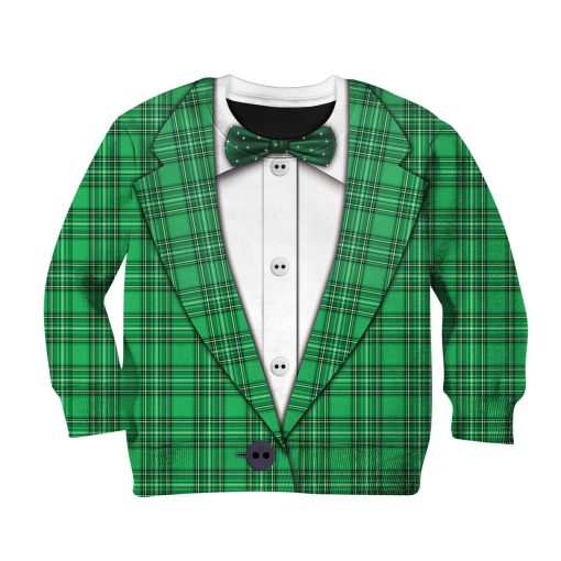 IRISH ST. PATRICK'S DAY Kid Custom Hoodies T-shirt Apparel HD-GH110670K kid 3D apparel Kid Sweatshirt S/6-8