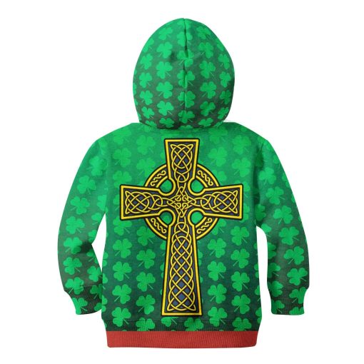 IRISH ST. PATRICK'S DAY Kid Custom Hoodies T-shirt Apparel HD-GH110671K kid 3D apparel