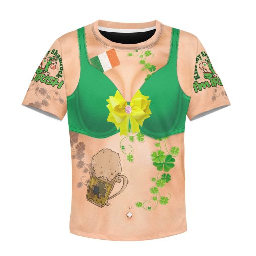 IRISH ST. PATRICK'S DAY Kid Custom Hoodies T-shirt Apparel HD-GH110673K kid 3D apparel Kid T-Shirt XS