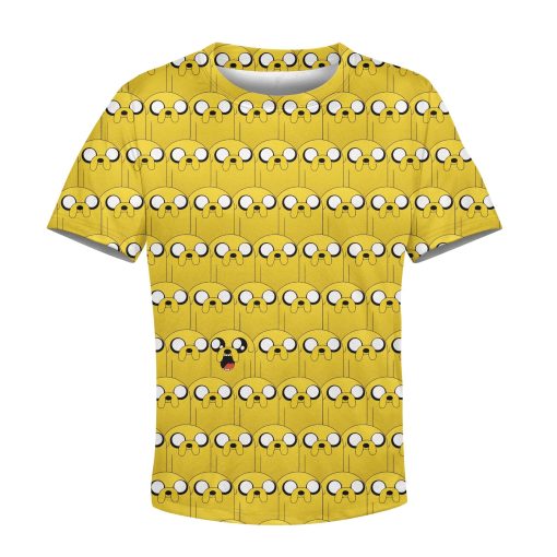 JAKE Kid Custom Hoodies T-shirt Apparel HD-PET110322K kid 3D apparel Kid T-Shirt XS