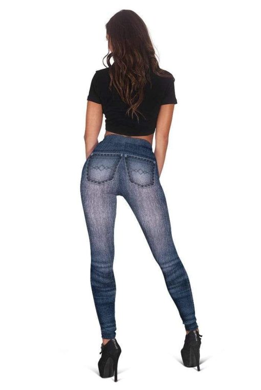 Jeans Trousers Full-print Leggings HD-GH20253-LEG Leggings
