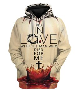 Jesus The Man Who Died For Me T-Shirts Hoodies Apparel JE-TA1112194 3D Custom Fleece Hoodies Hoodie S 