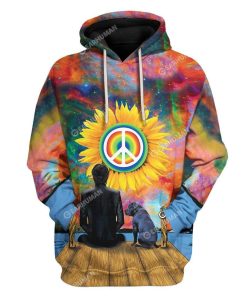 John Wick And Dog Custom T-shirt - Hoodies Apparel HD-TA08111906 3D Custom Fleece Hoodies Hoodie S 