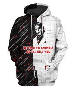 John Wick Custom T-shirt - Hoodies Apparel HD-MV111368 3D Custom Fleece Hoodies Hoodie S 