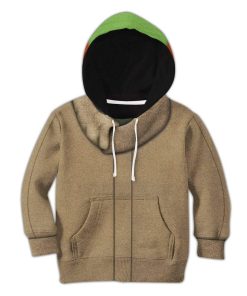 Kid Cosplay Mando Baby The Mandalorian Custom Hoodies Apparel CO-GH0102201 Kid 3D Apparel Kid Hoodie 2XS 