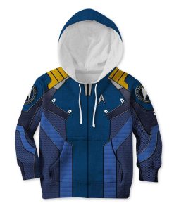 Kid Custom Captain Kirk ST Beyond Apparel HD-GH110519K kid 3D apparel Kid Hoodie S/6-8 