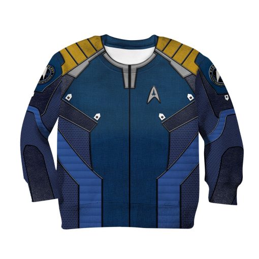 Kid Custom Captain Kirk ST Beyond Apparel HD-GH110519K kid 3D apparel Kid Sweatshirt S/6-8