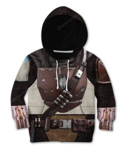 Kid The Mandalorian Custom T-Shirts Hoodies Apparel CO-AT0512192 Kid 3D Apparel Kid Hoodie 2XS 
