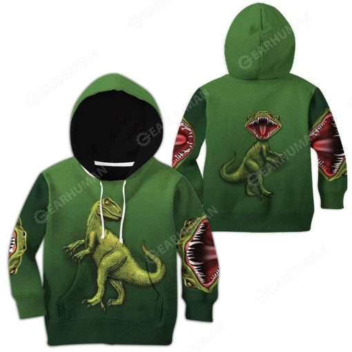 Kid Trex Dinosaur T-Shirts Hoodies Apparel HD-QM29111919 Kid 3D Apparel