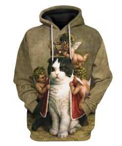King Cat Custom T-Shirts Hoodies Apparel CT-AT1501203 3D Custom Fleece Hoodies Hoodie S 
