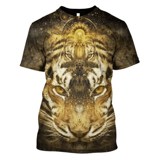 King Lion Hoodies - T-Shirts Apparel PET110158 3D Custom Fleece Hoodies T-Shirt S