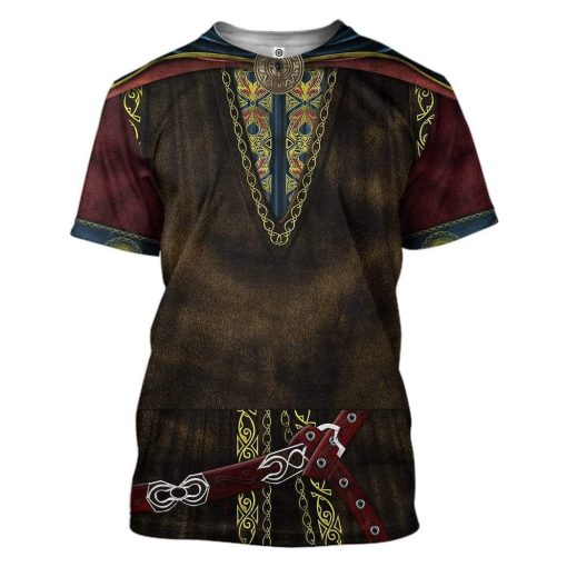 King theoden Custom T-shirt - Hoodies Apparel HD-GH20221 3D Custom Fleece Hoodies T-Shirt S