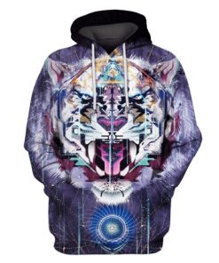 King Tiger Hoodies - Tshir Apparel PET110163 3D Custom Fleece Hoodies Hoodie S 