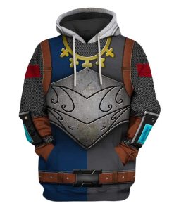 Knight royale Custom T-shirt - Hoodies Apparel HD-GH20020 3D Custom Fleece Hoodies Hoodie S 