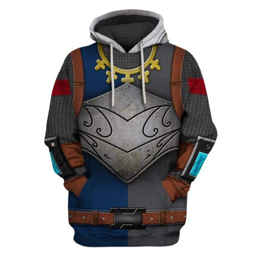 Knight royale Custom T-shirt - Hoodies Apparel HD-GH20020 3D Custom Fleece Hoodies Hoodie S