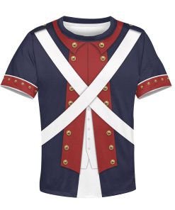 Legion of the United States Kid Custom Hoodies T-shirt Apparel HD-GH110499K kid 3D apparel Kid T-Shirt XS