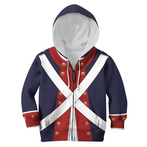 Legion of the United States Kid Custom Hoodies T-shirt Apparel HD-GH110499K kid 3D apparel Kid Zip Hoodie S/6-8