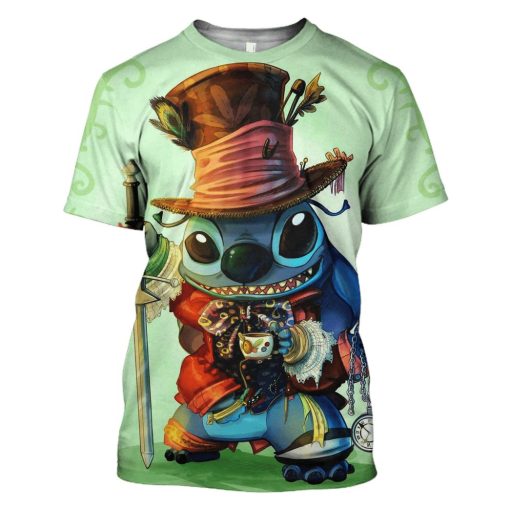 Lilo and Stitch Hoodies - T-Shirts Apparel MV110149 3D Custom Fleece Hoodies T-Shirt S