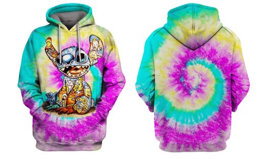 Lilo and Stitch Hoodies - T-Shirts Apparel MV110156 3D Custom Fleece Hoodies