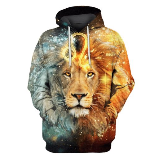 Lion Hoodies - T-Shirts Apparel PET110131 3D Custom Fleece Hoodies Hoodie S
