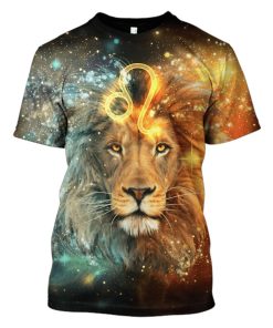 Lion Hoodies - T-Shirts Apparel PET110131 3D Custom Fleece Hoodies T-Shirt S