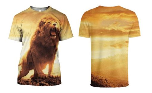 Lion Hoodies - T-Shirts Apparel PET110137 3D Custom Fleece Hoodies