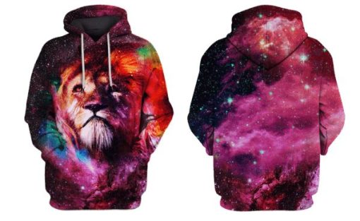Lion Hoodies - T-Shirts Apparel PET110139 3D Custom Fleece Hoodies