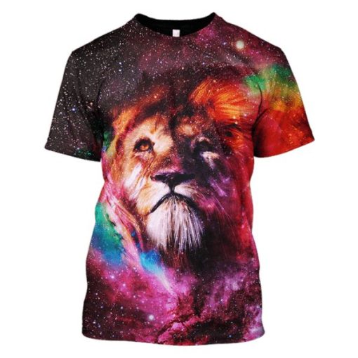 Lion Hoodies - T-Shirts Apparel PET110139 3D Custom Fleece Hoodies T-Shirt S