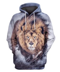 Lion Hoodies - T-Shirts Apparel PET110141 3D Custom Fleece Hoodies Hoodie S