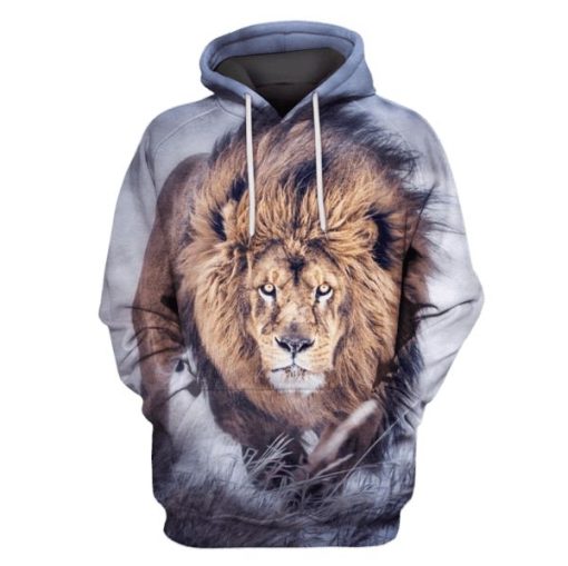 Lion Hoodies - T-Shirts Apparel PET110141 3D Custom Fleece Hoodies Hoodie S