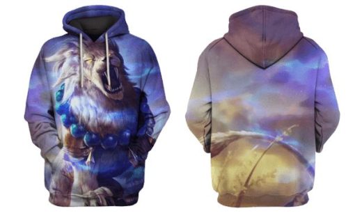 Gearhumans Lion Hoodies - T-Shirts Apparel 3 Lion Hoodies - T-Shirts Apparel PET110144 3D Custom Fleece Hoodies