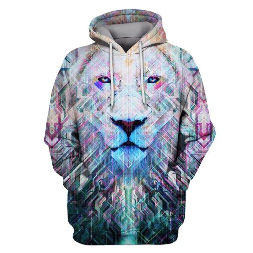 Lion Hoodies - T-Shirts Apparel PET110156 3D Custom Fleece Hoodies Hoodie S