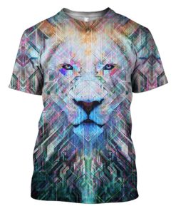 Lion Hoodies - T-Shirts Apparel PET110156 3D Custom Fleece Hoodies T-Shirt S 