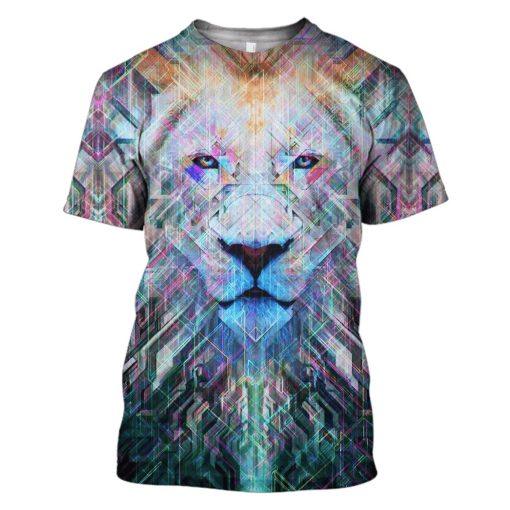 Lion Hoodies - T-Shirts Apparel PET110156 3D Custom Fleece Hoodies T-Shirt S