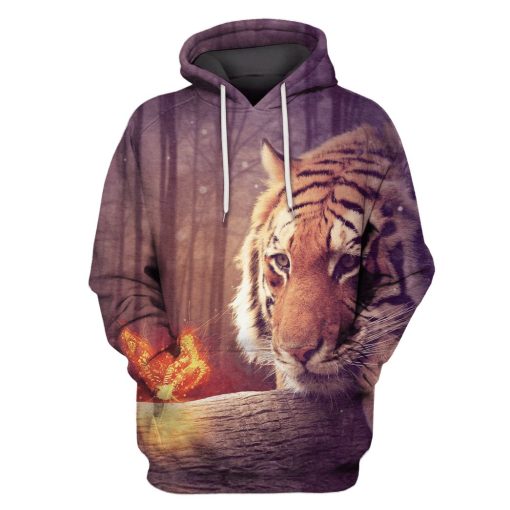 Lion Hoodies - T-Shirts Apparel PET110168 3D Custom Fleece Hoodies Hoodie S