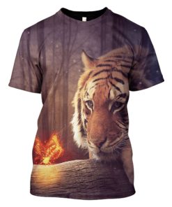 Lion Hoodies - T-Shirts Apparel PET110168 3D Custom Fleece Hoodies T-Shirt S 