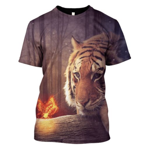 Lion Hoodies - T-Shirts Apparel PET110168 3D Custom Fleece Hoodies T-Shirt S