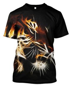 Lion Hoodies - T-Shirts Apparel PET110169 3D Custom Fleece Hoodies T-Shirt S 