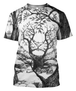 Lion Hoodies - T-Shirts Apparel PET110173 3D Custom Fleece Hoodies T-Shirt S